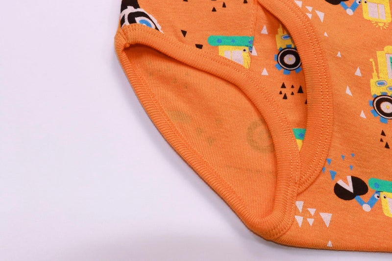 Boboking Little Boys Briefs Dinosaur Truck Soft Kids Underwear (Pack of 6) 6Yrs - Image 4